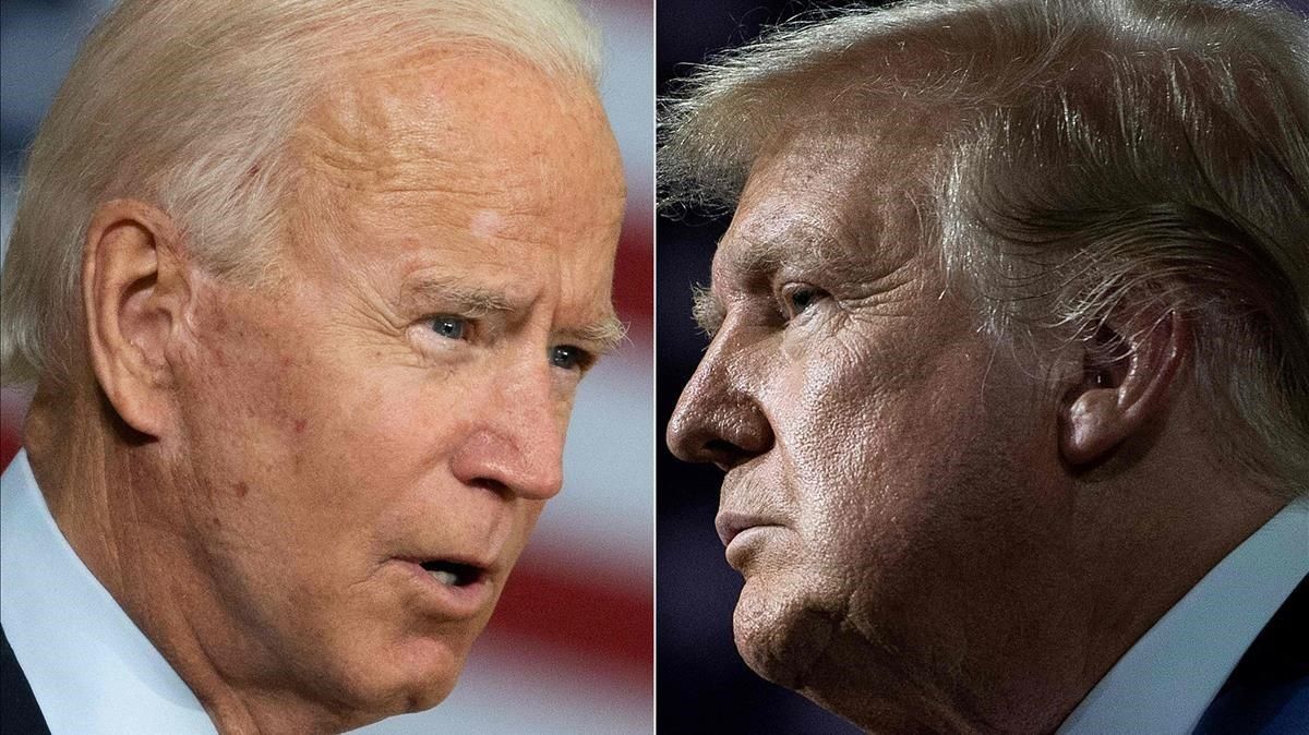 Trump y Biden se enfrentaron en el primero de los tres debates presidenciales que habrá.